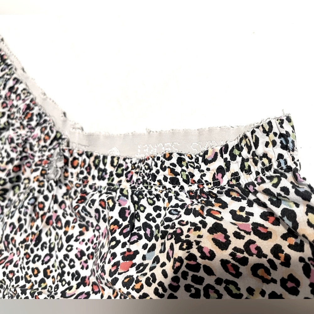 VS  Victoria’s Secret  Colorful Animal Print, Ruffle Edge  Sleep Shorts - Picture 3 of 11